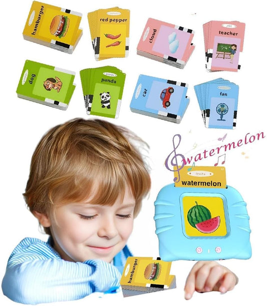 Montessori Talking Flash Cards: 224 Sight Words for Toddlers 1-4 Years - Autism Sensory & Speech Therapy Toy